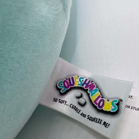 EUC Squishmallows Reina Butterfly 8" Plush Aqua Pink Super Soft Stuffed Animal - Picture 2 of 4